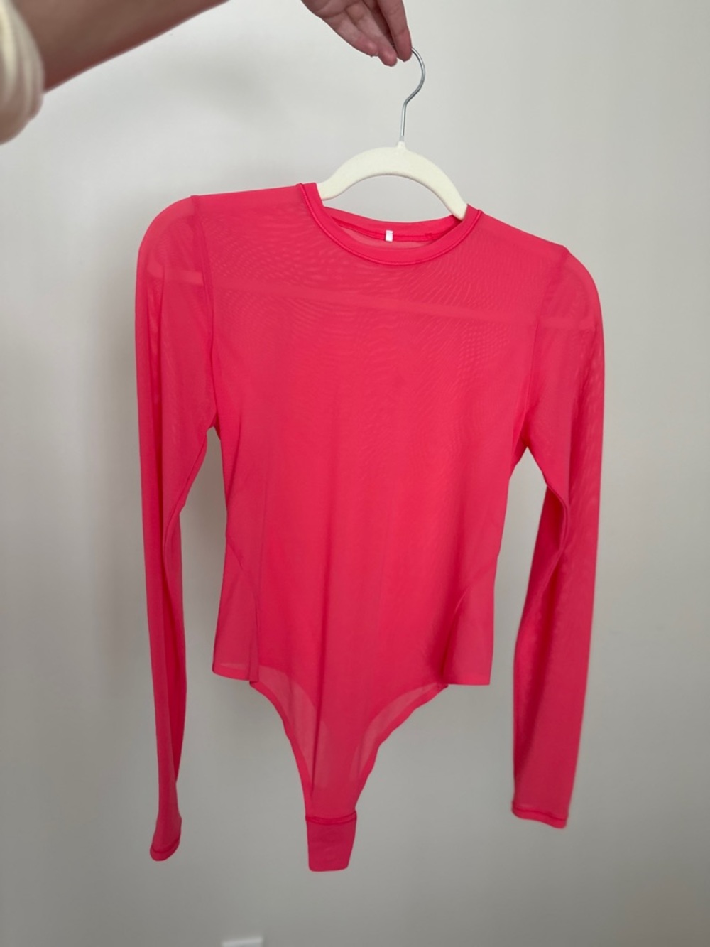 Lululemon Wundermost Nulu Mesh Long-Sleeve Crewneck Bodysuit - Picture 7 of 13